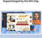 Apple 2024 iMac All-in-One Desktop Computer with M4 chip with 8-core CPU and 8-core GPU: Built for Apple Intelligence, 24-inch Retina Display, 16GB Unified Memory, 256GB SSD Storage; Blue - Image 5