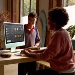 Apple 2024 iMac All-in-One Desktop Computer with M4 chip with 8-core CPU and 8-core GPU: Built for Apple Intelligence, 24-inch Retina Display, 16GB Unified Memory, 256GB SSD Storage; Blue - Image 6