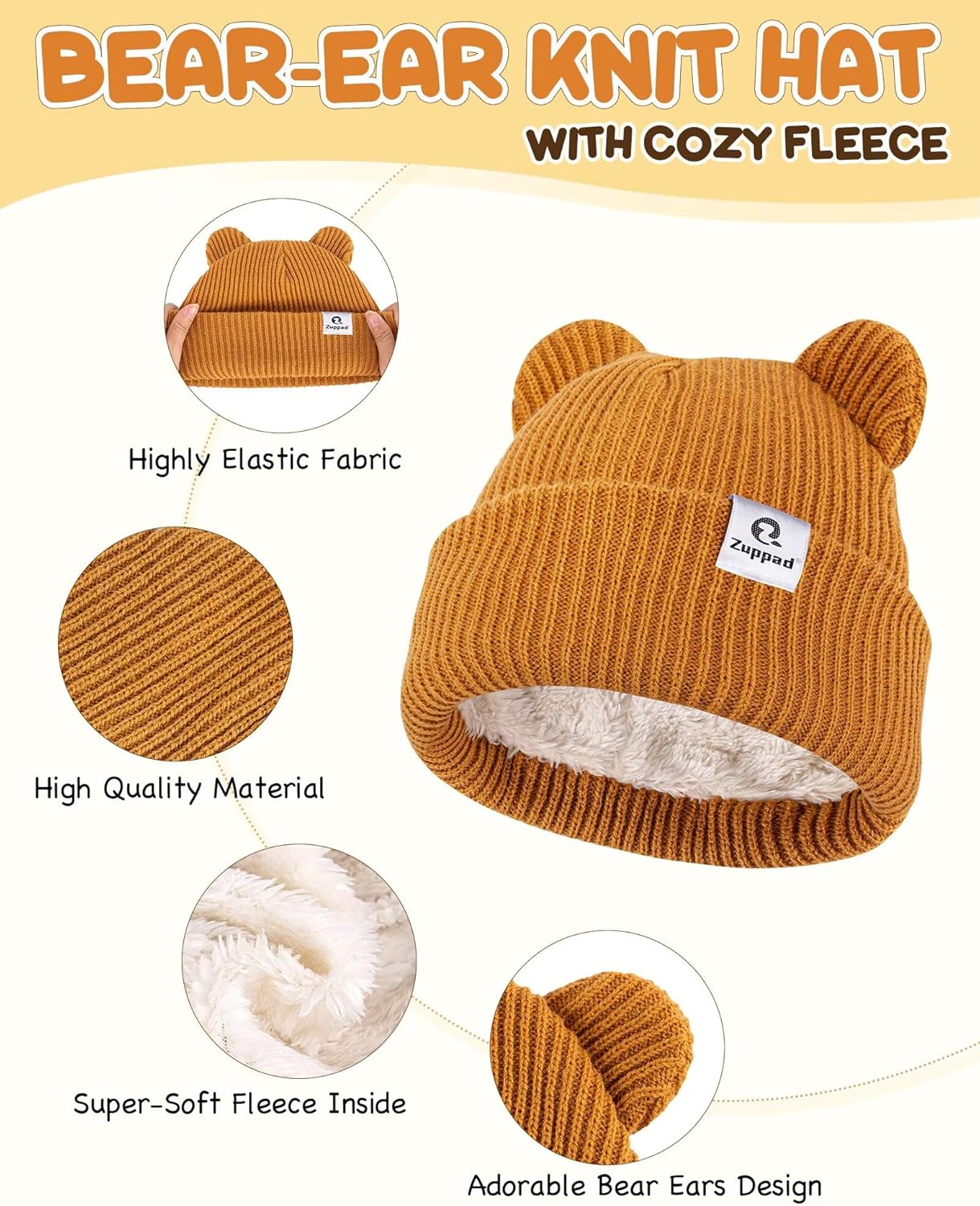 1760130770_Baby-Beanie-Mittens-Scarf-SetToddler-Infant-Kids-Winter-Hat-with-Bear-Ear-Thermal-Gloves-Neck-Warmer-Set-for-Girls-Boys.jpg Baby Beanie Mittens Scarf Set,Toddler Infant Kids Winter Hat with Bear Ear Thermal Gloves Neck Warmer Set for Girls Boys - Image 3