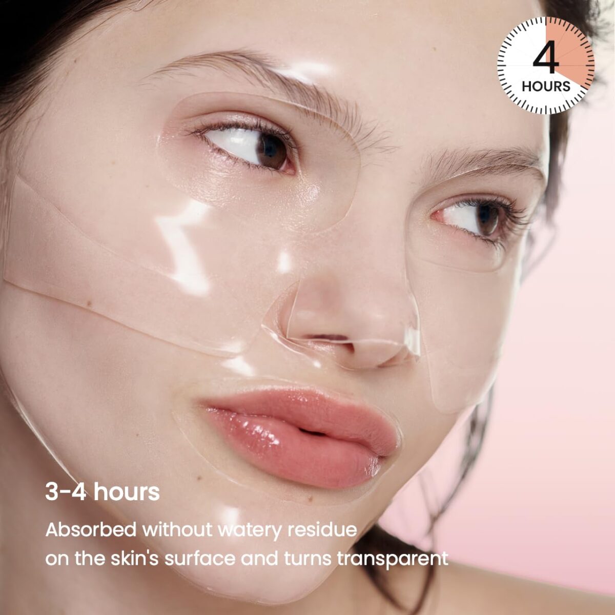 BIODANCE Bio-Collagen Real Deep Mask, Hydrating Overnight Hydrogel Mask, Pore Minimizing, Elasticity, Plumping Improvement, Korean Skincare, Stocking Stuffers for Teen Girls | 1.19oz(34g) x 4ea - Image 5
