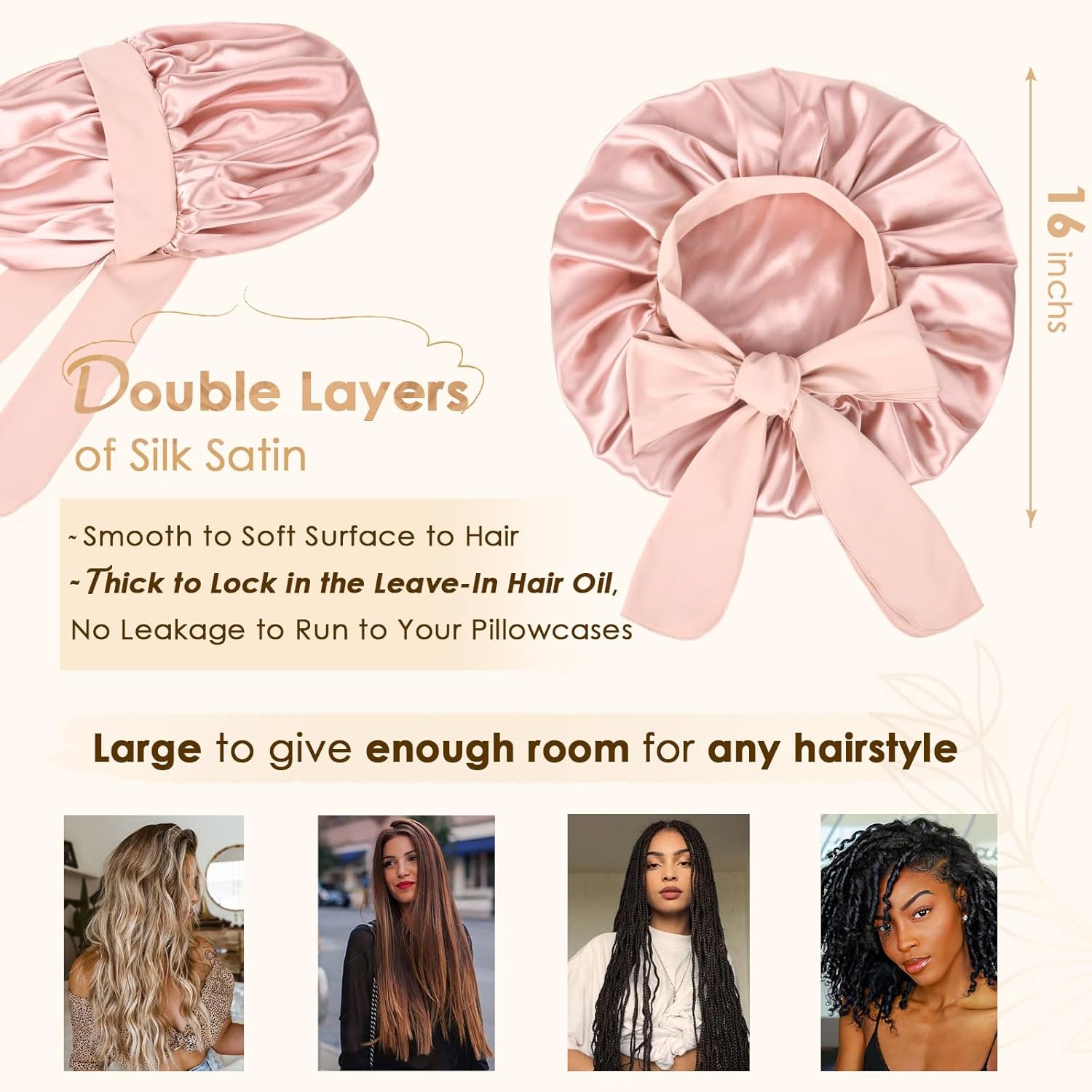 1760133264_YANIBEST-Silk-Bonnet-for-Sleeping-Women-Satin-Bonnet-Double-Layer-Satin-Lined-Hair-Bonnet-with-Tie-Band-Curly-Hair.jpg YANIBEST Silk Bonnet for Sleeping Women Satin Bonnet Double Layer Satin Lined Hair Bonnet with Tie Band Curly Hair - Image 3