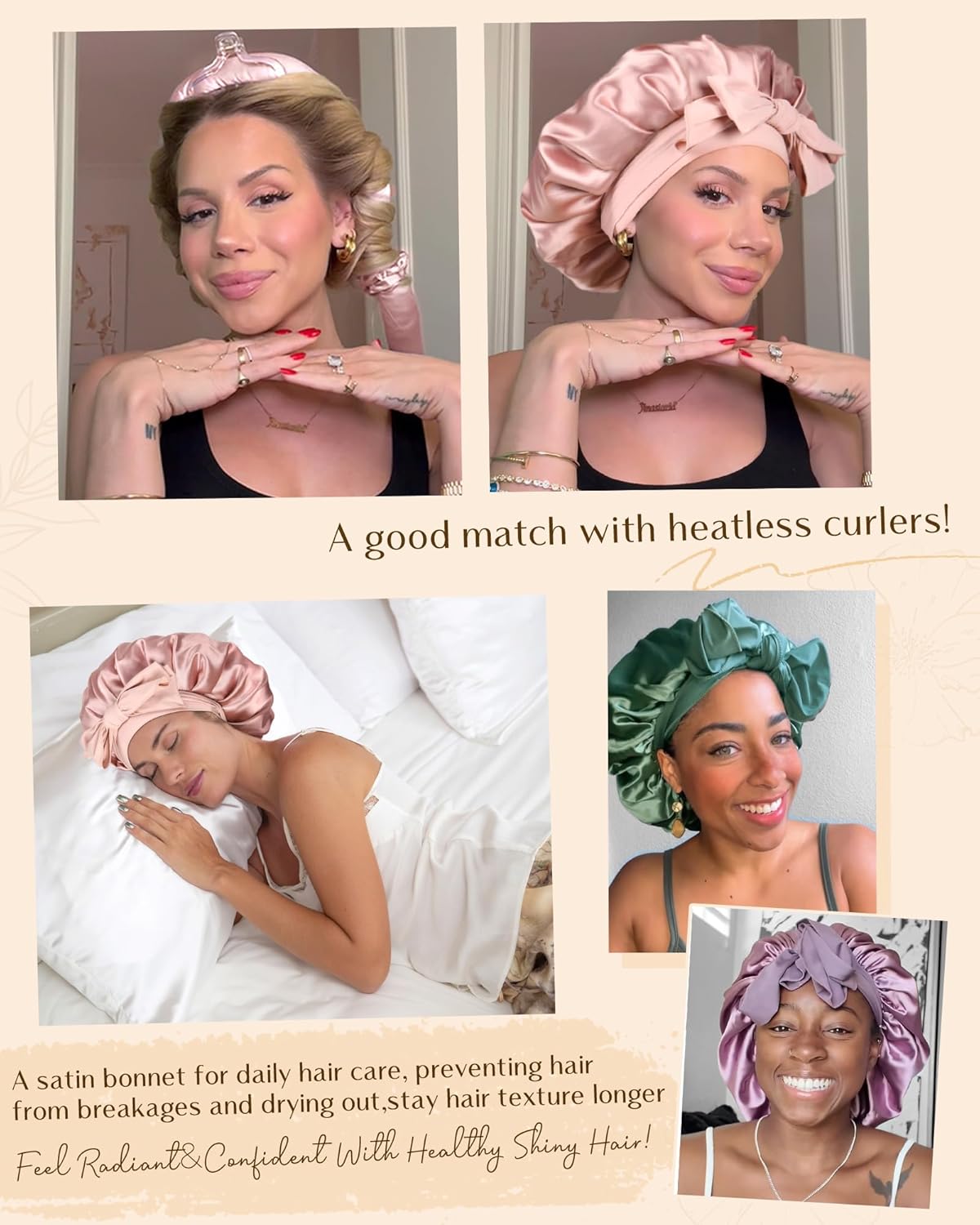 1760133269_YANIBEST-Silk-Bonnet-for-Sleeping-Women-Satin-Bonnet-Double-Layer-Satin-Lined-Hair-Bonnet-with-Tie-Band-Curly-Hair.jpg YANIBEST Silk Bonnet for Sleeping Women Satin Bonnet Double Layer Satin Lined Hair Bonnet with Tie Band Curly Hair - Image 6