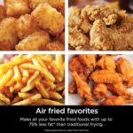 Ninja | Air Fryer | 4 QT Capacity | 4-in1 Roast, Crisp, Roast, Reheats, & Dehydrates | Dishwasher Safe Parts | Includes 20 Easy & Healthy Recipes | Compact | Grey | AF101 - Image 4