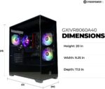 CyberPowerPC Gamer Xtreme VR Gaming PC, Intel Core i5-13400F 2.5GHz, GeForce RTX 5060 8GB, 16GB DDR5, 1TB PCIe 4.0 SSD, WiFi Ready & Windows 11 Home (GXiVR8060A40) - Image 4
