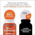 Qunol Turmeric Curcumin with Black Pepper & Ginger, 2400mg Turmeric Extract with 95% Curcuminoids, Extra Strength Supplement, Enhanced Absorption, Joint Support Supplement, 105 Count - Image 8