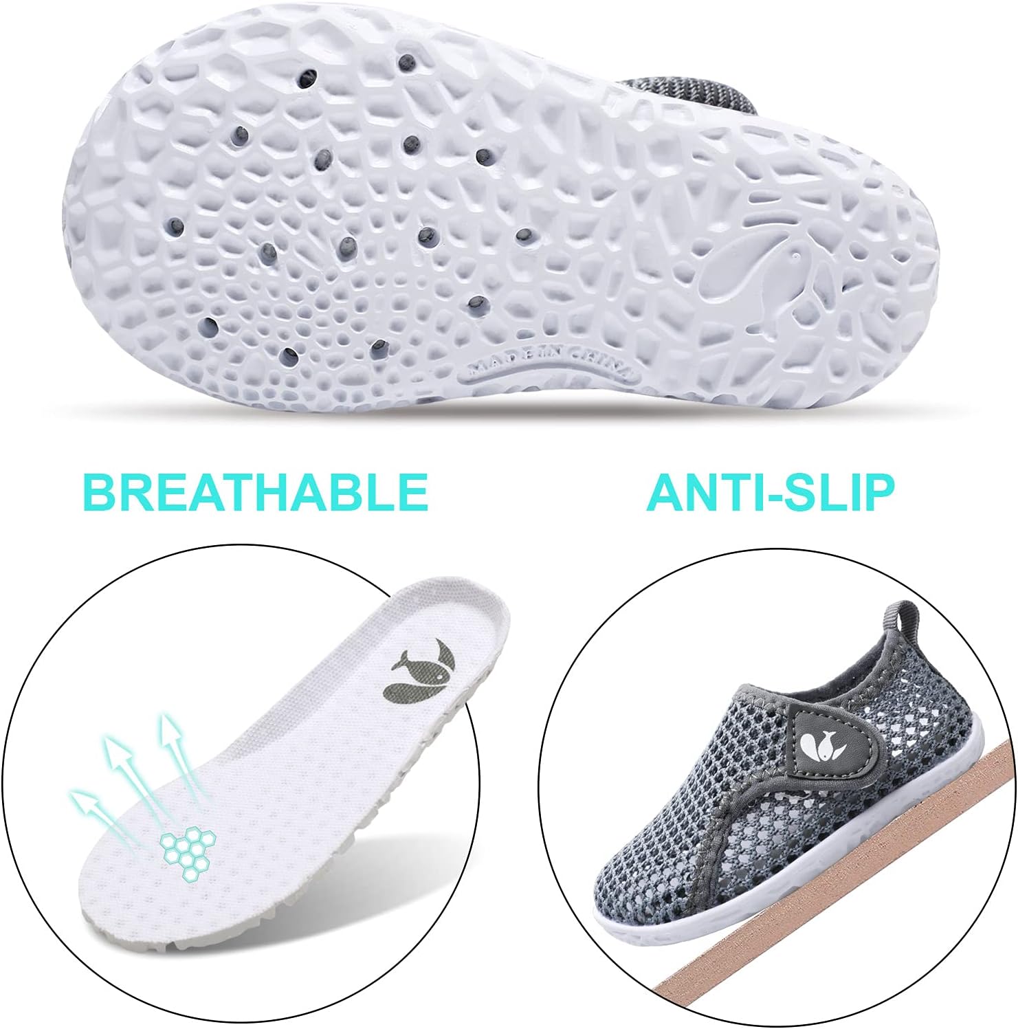 1760210309_JOINFREE-Baby-Toddler-Water-Shoes-Boys-Girls-Sandals-Barefoot-Kids-Breathable-Sneakers-Shoes-for-Walking-Running.jpg JOINFREE Baby Toddler Water Shoes Boys Girls Sandals Barefoot Kids Breathable Sneakers Shoes for Walking Running - Image 5