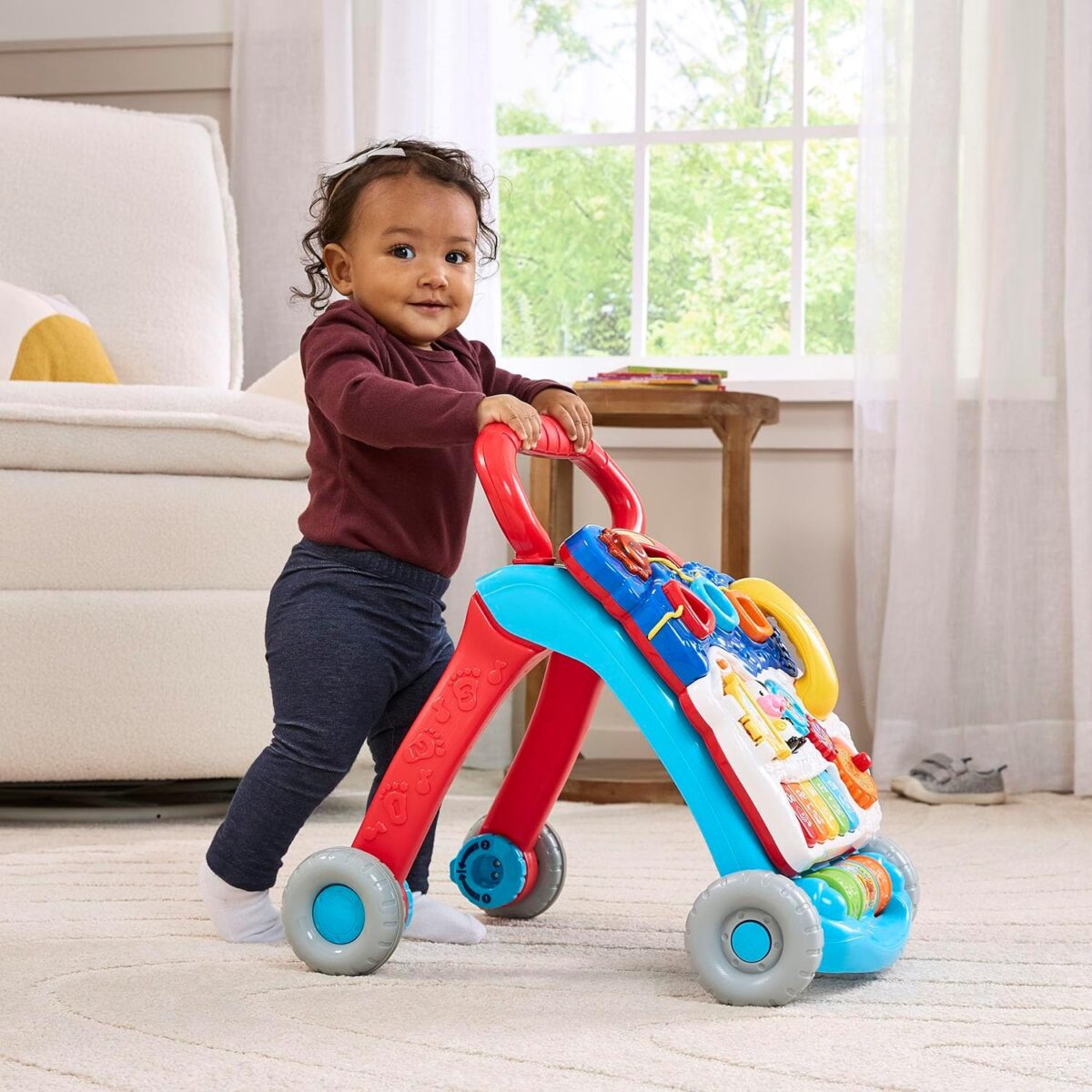 VTech Sit-to-Stand Learning Walker (Frustration Free Packaging), Blue - Image 15