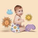 Hello Bello Premium Diapers Size NB, Safari Squad & Shine and Dandy Designs, 76ct Club Box - Image 5
