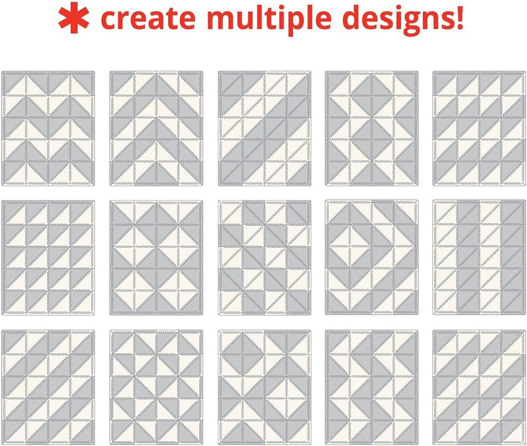 1760210912_Skip-Hop-Baby-Play-Mat-Interlocking-Foam-Floor-Tiles-70-x-56-Playspot-GreyCream.jpg Skip Hop Baby Play Mat, Interlocking Foam Floor Tiles, 70" x 56", Playspot, Grey/Cream - Image 5