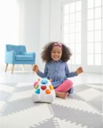Skip Hop Baby Play Mat, Interlocking Foam Floor Tiles, 70" x 56", Playspot, Grey/Cream - Image 6