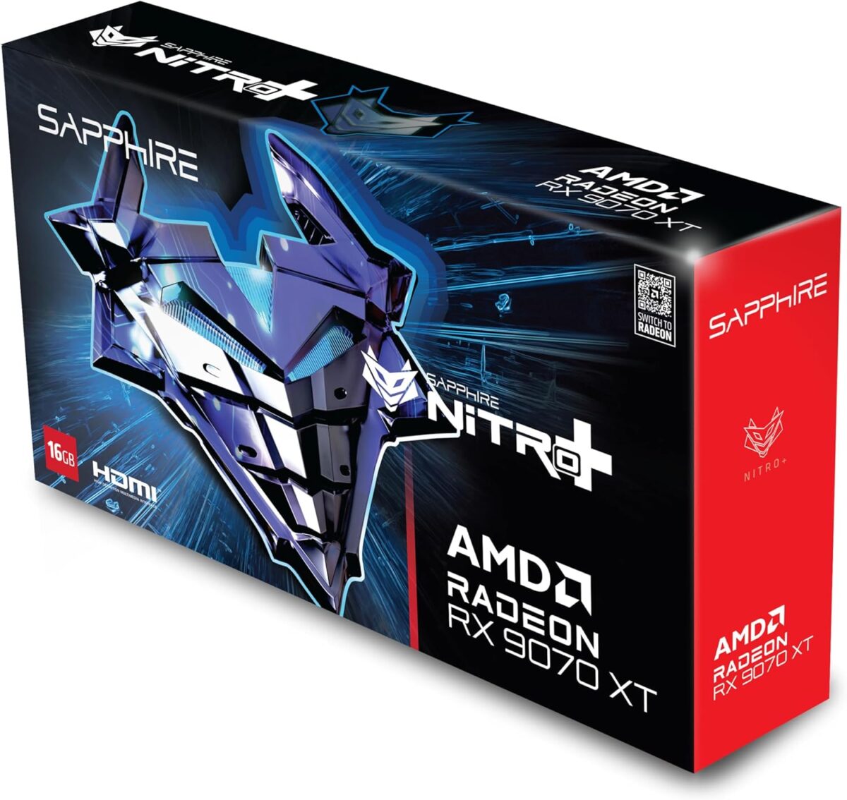 Sapphire 11348-01-20G Nitro+ AMD Radeon™ RX 9070 XT Gaming OC Graphics Card with 16GB GDDR6, AMD RDNA 4 - Image 8