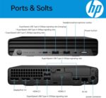 HP Pro 400 G9 Mini PC Desktop Computer, Intel CPU, 16GB DDR5 RAM, 256GB PCIe SSD, Triple 4K Display Support, USB-C, Ultra-Quiet Design, Bluetooth 5.2, WiFi 6, Keyboard and Mouse, Windows 11 Pro - Image 4
