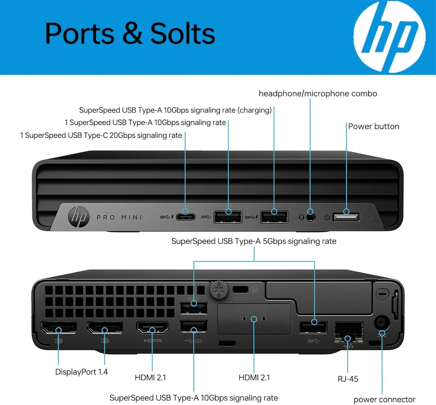 1760216305_HP-Pro-400-G9-Mini-PC-Desktop-Computer-Intel-CPU-16GB-DDR5-RAM-256GB-PCIe-SSD-Triple-4K-Display-Support-USB-C-Ultra-Quiet-Design-Bluetooth-5.2-WiFi-6-Keyboard-and-Mouse-Windows-11-Pro.jpg HP Pro 400 G9 Mini PC Desktop Computer, Intel CPU, 16GB DDR5 RAM, 256GB PCIe SSD, Triple 4K Display Support, USB-C, Ultra-Quiet Design, Bluetooth 5.2, WiFi 6, Keyboard and Mouse, Windows 11 Pro - Image 4