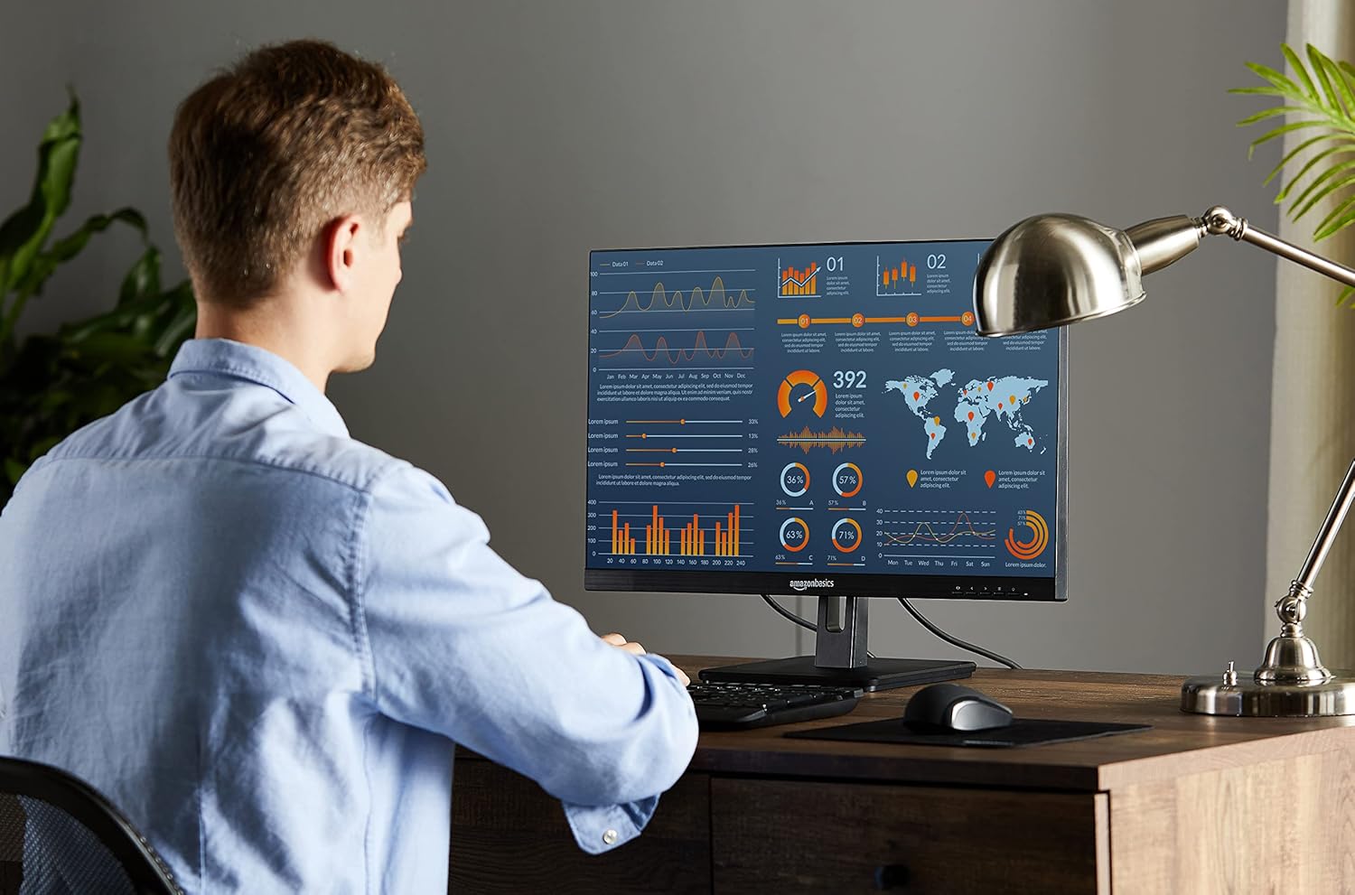 1760216406_Amazon-Basics-IPS-Monitor-75-Hz-Powered-with-AOC-Technology-FHD-1080P-HDMI-Display-Port-and-VGA-Input-VESA-Compatible-Built-in-Speakers-for-Office-and-Home-27-in-Black.jpg Amazon Basics IPS Monitor 75 Hz Powered with AOC Technology FHD 1080P HDMI, Display Port and VGA Input VESA Compatible Built-in Speakers for Office and Home, 27 in, Black - Image 7