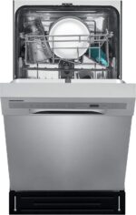 FRIGIDAIRE 18 in. ADA Compact Front Control Dishwasher in Stainless Steel with Dual Spray Arms, 52 dBA, includes room-of-choice delivery - Image 4