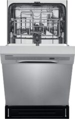 FRIGIDAIRE 18 in. ADA Compact Front Control Dishwasher in Stainless Steel with Dual Spray Arms, 52 dBA, includes room-of-choice delivery - Image 5