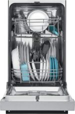 FRIGIDAIRE 18 in. ADA Compact Front Control Dishwasher in Stainless Steel with Dual Spray Arms, 52 dBA, includes room-of-choice delivery - Image 6