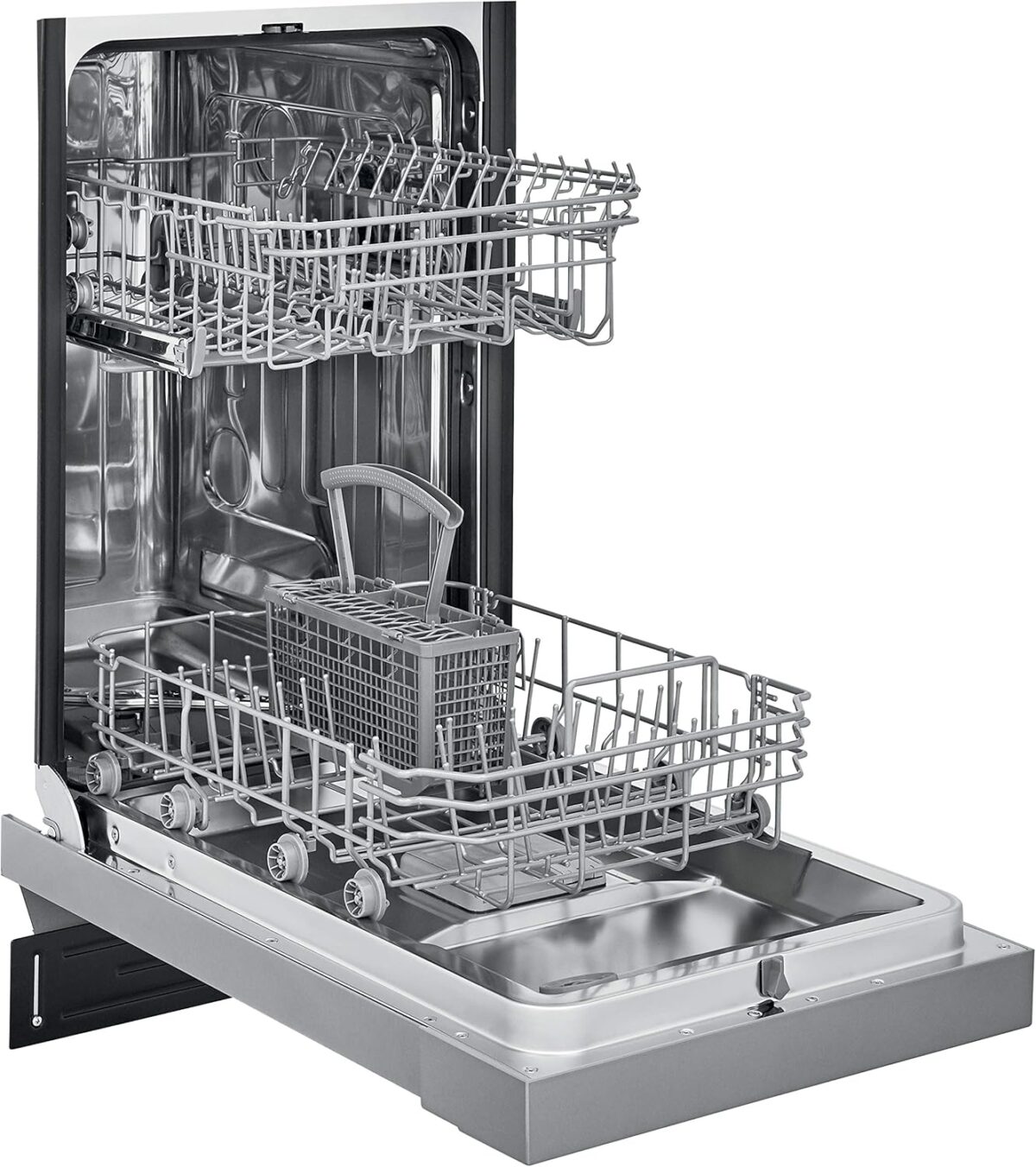 FRIGIDAIRE 18 in. ADA Compact Front Control Dishwasher in Stainless Steel with Dual Spray Arms, 52 dBA, includes room-of-choice delivery - Image 9