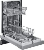 FRIGIDAIRE 18 in. ADA Compact Front Control Dishwasher in Stainless Steel with Dual Spray Arms, 52 dBA, includes room-of-choice delivery - Image 9
