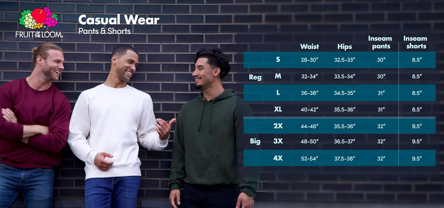 1760217843_Fruit-of-the-Loom-Eversoft-Fleece-Elastic-Bottom-Sweatpants-with-Pockets-Relaxed-Fit-Moisture-Wicking-Breathable.jpg Fruit of the Loom Eversoft Fleece Elastic Bottom Sweatpants with Pockets, Relaxed Fit, Moisture Wicking, Breathable - Image 7