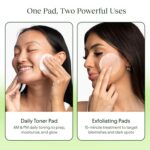 JiYu Toning Polish Pads - Korean Skincare for Dark Spots, Wrinkles & Dull Skin - Hydrating Facial Treatment with Snail Mucin, Niacinamide, Peptides & Centella - 100 Count - Image 7