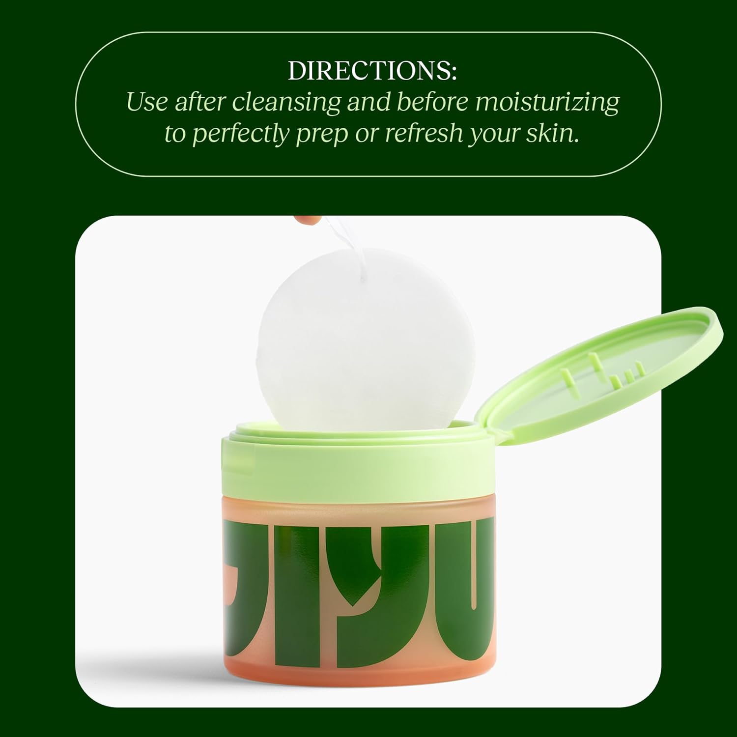 1760219440_JiYu-Toning-Polish-Pads-Korean-Skincare-for-Dark-Spots-Wrinkles-Dull-Skin-Hydrating-Facial-Treatment-with-Snail-Mucin-Niacinamide-Peptides-Centella-100-Count.jpg JiYu Toning Polish Pads - Korean Skincare for Dark Spots, Wrinkles & Dull Skin - Hydrating Facial Treatment with Snail Mucin, Niacinamide, Peptides & Centella - 100 Count - Image 9