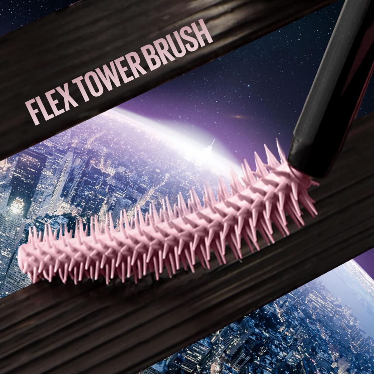Maybelline Lash Sensational Sky High Washable Mascara Makeup, Volumizing, Lengthening, Defining, Curling, Multiplying, Buildable Formula, Blackest Black, 1 Count - Image 5