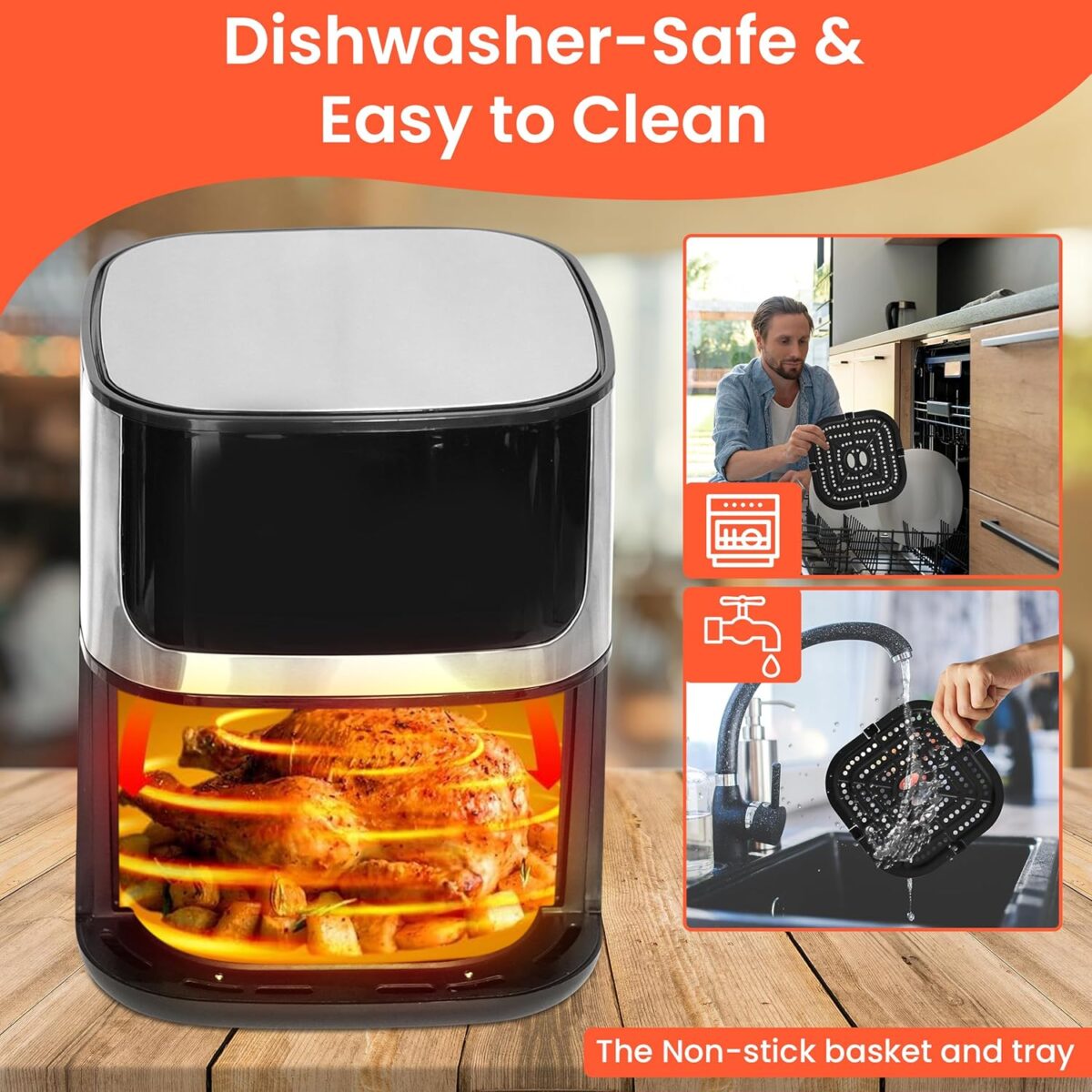 Air Fryer 5qt Convection Oven Oiless Fryer - Image 5