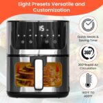 Air Fryer 5qt Convection Oven Oiless Fryer - Image 7