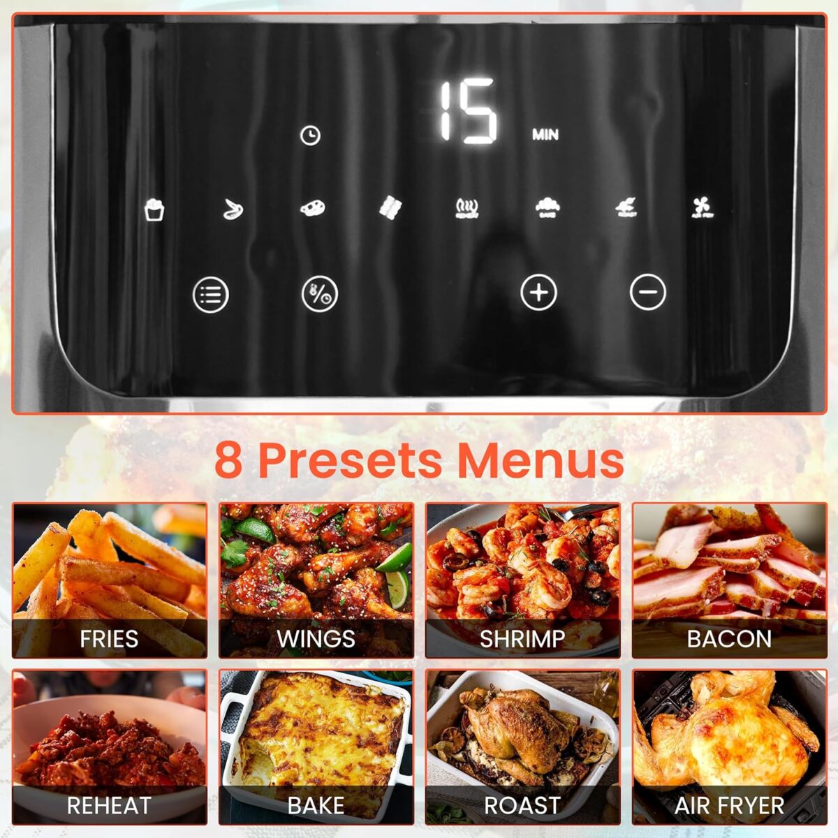 Air Fryer 5qt Convection Oven Oiless Fryer - Image 10