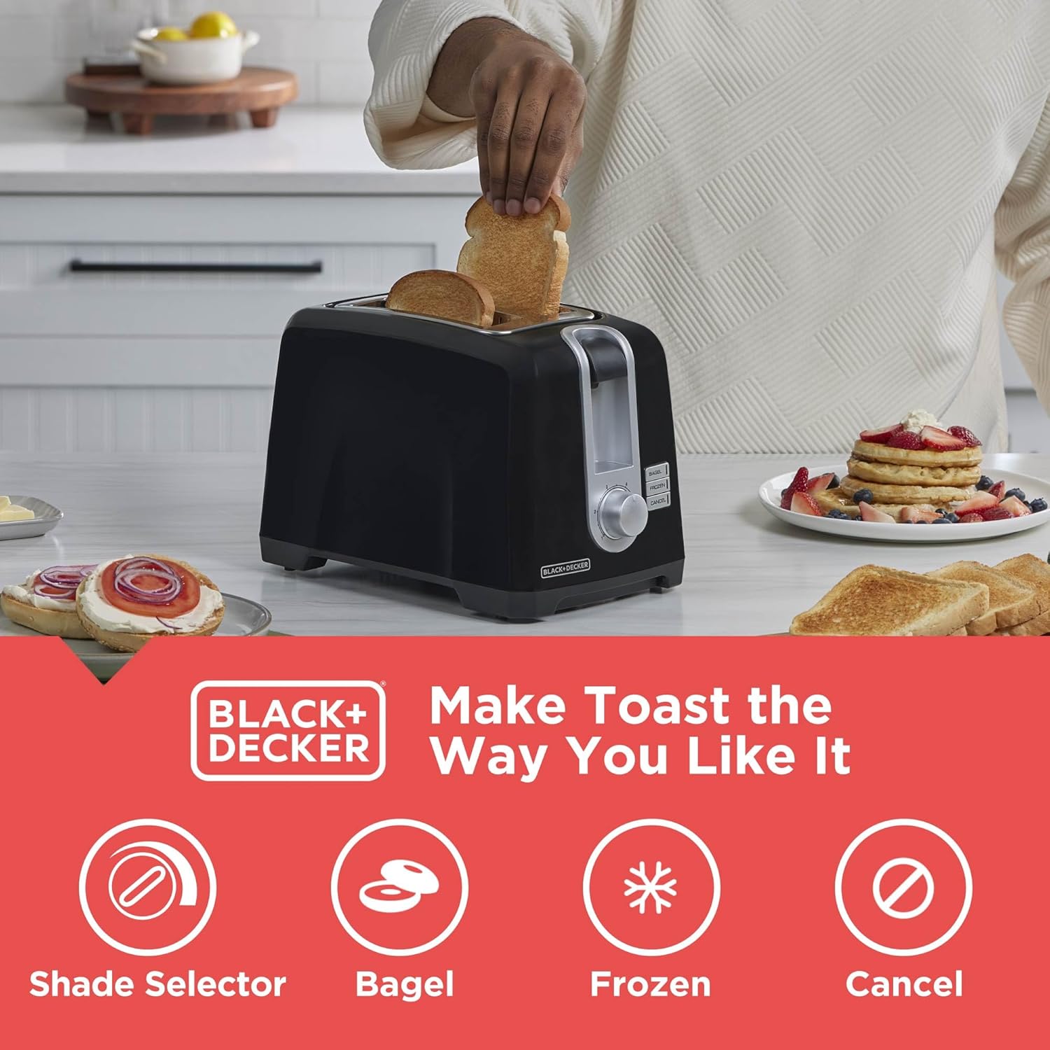 1760254025_BLACKDECKER-2-Slice-Toaster-T2569B-Extra-Wide-Slots-6-Shade-Settings-850-Watts-Crumb-Tray-Cancel-Button.jpg BLACK+DECKER 2-Slice Toaster, T2569B, Extra Wide Slots, 6 Shade Settings, 850 Watts, Crumb Tray, Cancel Button - Image 3