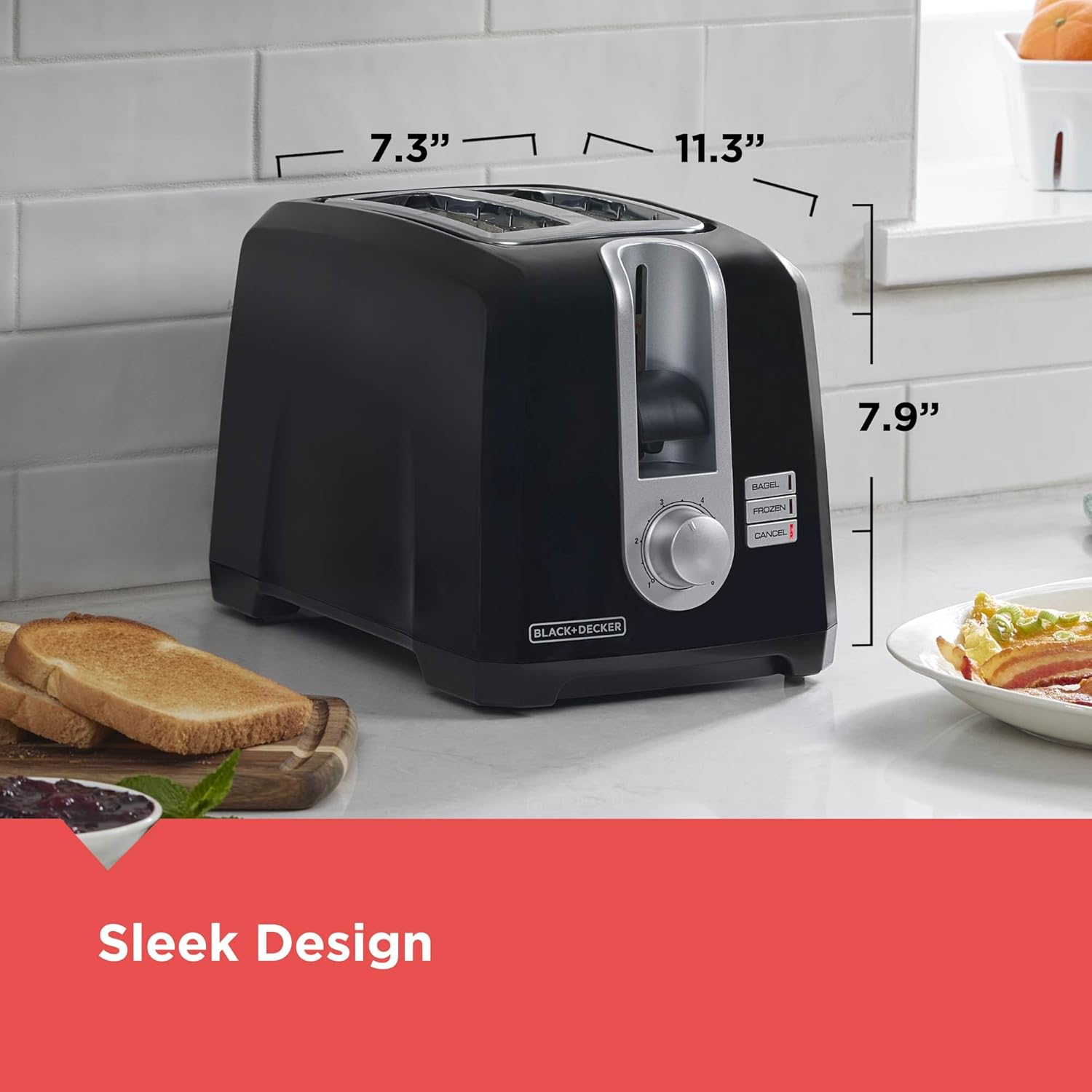 1760254027_BLACKDECKER-2-Slice-Toaster-T2569B-Extra-Wide-Slots-6-Shade-Settings-850-Watts-Crumb-Tray-Cancel-Button.jpg BLACK+DECKER 2-Slice Toaster, T2569B, Extra Wide Slots, 6 Shade Settings, 850 Watts, Crumb Tray, Cancel Button - Image 4