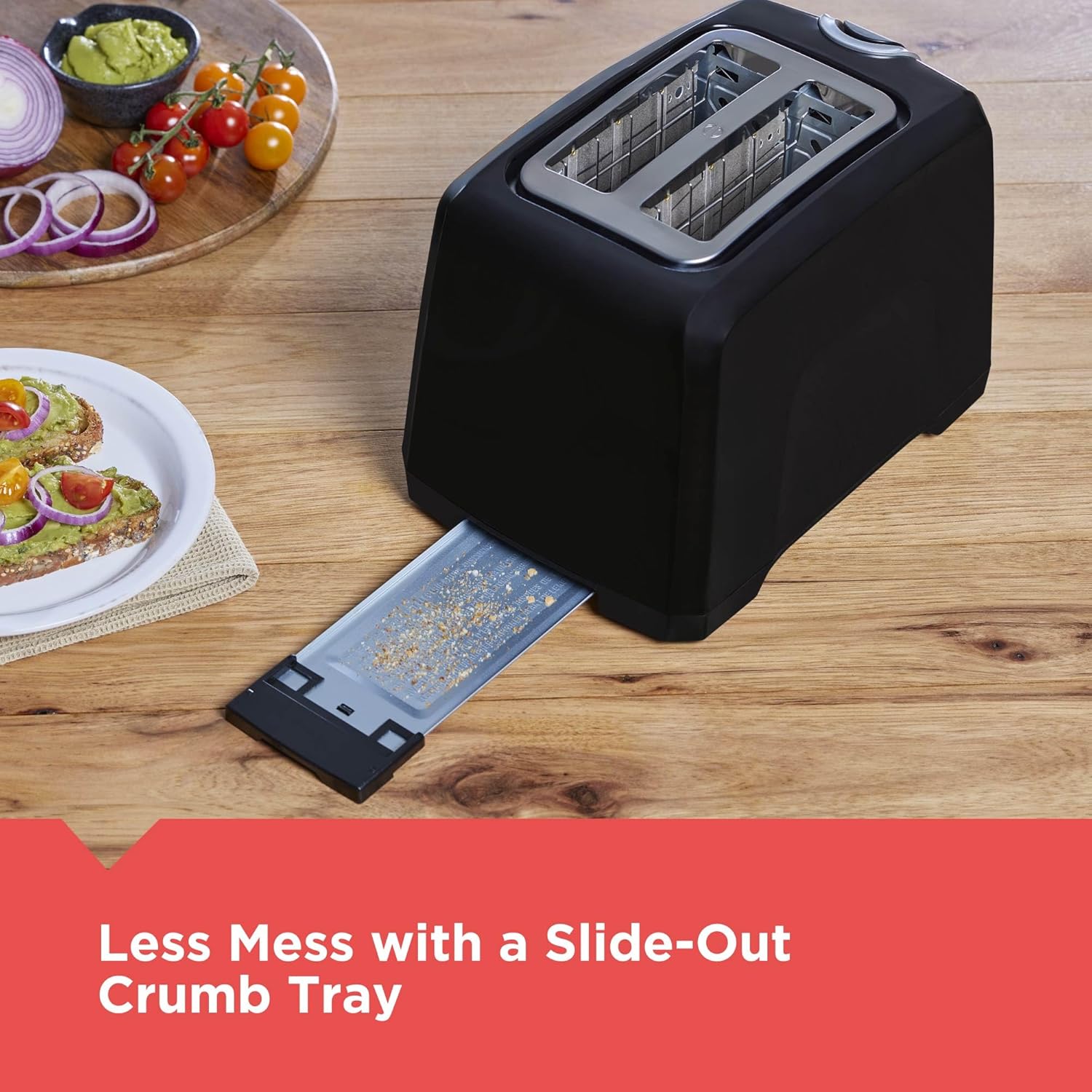 1760254033_BLACKDECKER-2-Slice-Toaster-T2569B-Extra-Wide-Slots-6-Shade-Settings-850-Watts-Crumb-Tray-Cancel-Button.jpg BLACK+DECKER 2-Slice Toaster, T2569B, Extra Wide Slots, 6 Shade Settings, 850 Watts, Crumb Tray, Cancel Button - Image 7