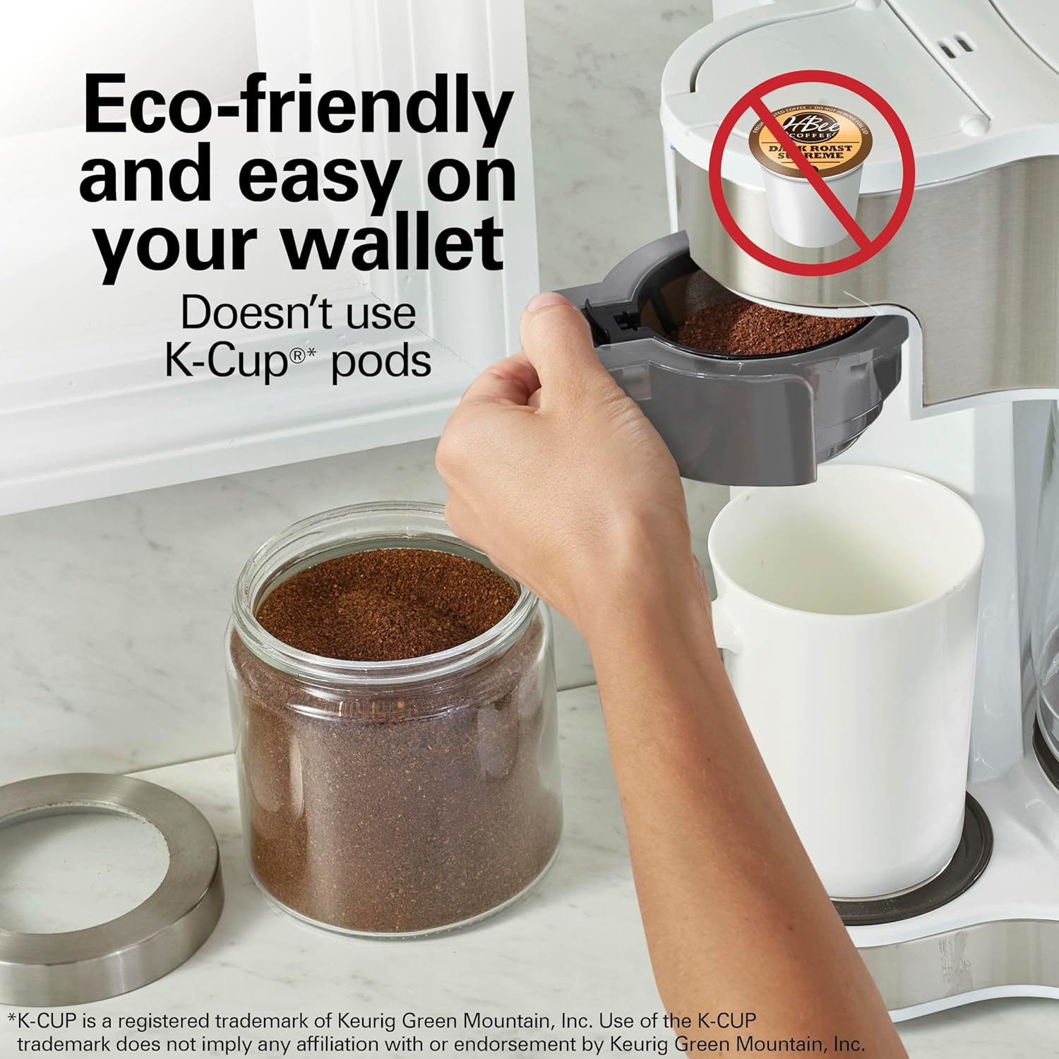 1760255172_Hamilton-Beach-49933-2-Way-12-Cup-Programmable-Drip-Coffee-Maker-Single-Serve-Machine-Glass-Carafe-Auto-Pause-and-Pour-White.jpg Hamilton Beach 49933 2-Way 12 Cup Programmable Drip Coffee Maker & Single Serve Machine, Glass Carafe, Auto Pause and Pour, White - Image 6