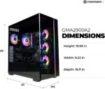CyberPowerPC Gamer Master Gaming PC, AMD Ryzen 7 8700F 4.1GHz, GeForce RTX 5060 Ti 8GB, 16GB DDR5, 1TB PCIe 4.0 SSD, WiFi Ready & Windows 11 Home (GMA2900A2) - Image 4