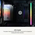 CyberPowerPC Gamer Master Gaming PC, AMD Ryzen 7 8700F 4.1GHz, GeForce RTX 5060 Ti 8GB, 16GB DDR5, 1TB PCIe 4.0 SSD, WiFi Ready & Windows 11 Home (GMA2900A2) - Image 8