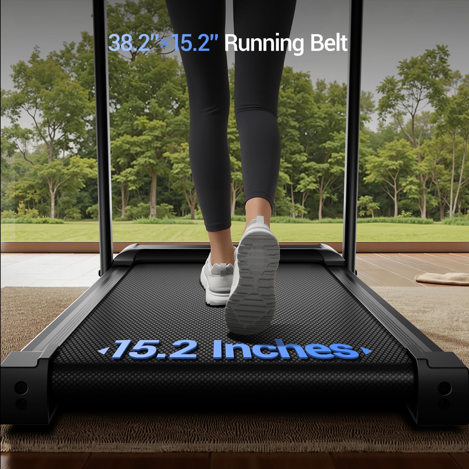 1760293721_3-in-1-Treadmill-with-14-Incline-Portable-Treadmills-for-Home-with-Handle-Foldable-Treadmills-with-300-Lbs-Weight-Capacity-3.0HP-Quiet-Walking-Pad-Treadmill-Three-Touch-Screen.jpg 3-in-1 Treadmill with 14% Incline, Portable Treadmills for Home with Handle, Foldable Treadmills with 300 Lbs Weight Capacity, 3.0HP Quiet Walking Pad Treadmill, Three Touch Screen - Image 7