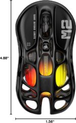 GravaStar Mercury M2 Wireless Gaming Mouse with 26,000 DPI, PAW3395DM Sensor -79g Lightweight Hollowed-Out Design -5 Programmable Buttons -5 Dynamic Lightsync RGB - Image 10