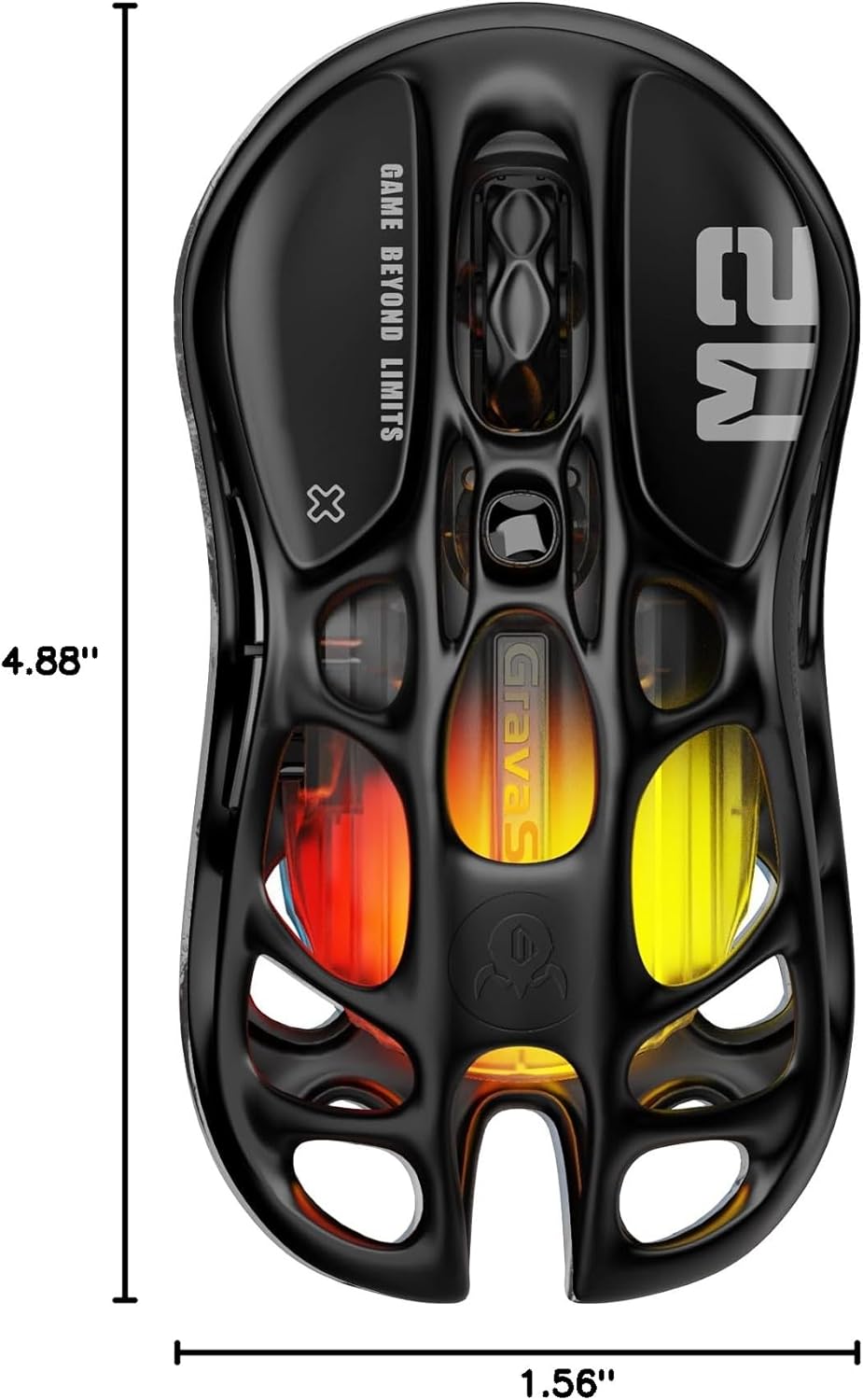 1760298281_GravaStar-Mercury-M2-Wireless-Gaming-Mouse-with-26000-DPI-PAW3395DM-Sensor-79g-Lightweight-Hollowed-Out-Design-5-Programmable-Buttons-5-Dynamic-Lightsync-RGB.jpg GravaStar Mercury M2 Wireless Gaming Mouse with 26,000 DPI, PAW3395DM Sensor -79g Lightweight Hollowed-Out Design -5 Programmable Buttons -5 Dynamic Lightsync RGB - Image 10