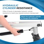 Stamina Hydraulic Rowing Machine, BodyTrac Glider with Cylinder Resistance, 250 Lbs - Home and Gym Exercise Equipment - Ideal for Fitness Training and Body Workout - Image 6