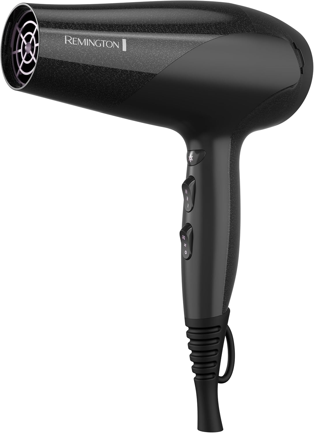 1760341139_Remington-Damage-Protection-Hair-Dryer-with-Ceramic-Ionic-Tourmaline-Technology-Black-Diffuser-and-Concentrator-3-Piece-Set.jpg Remington Damage Protection Hair Dryer with Ceramic Ionic Tourmaline Technology, Black, Diffuser and Concentrator, 3 Piece Set - Image 3