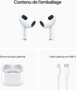 Apple AirPods with Lightning Charging Case (3rd Generation) (Renewed) - Image 7