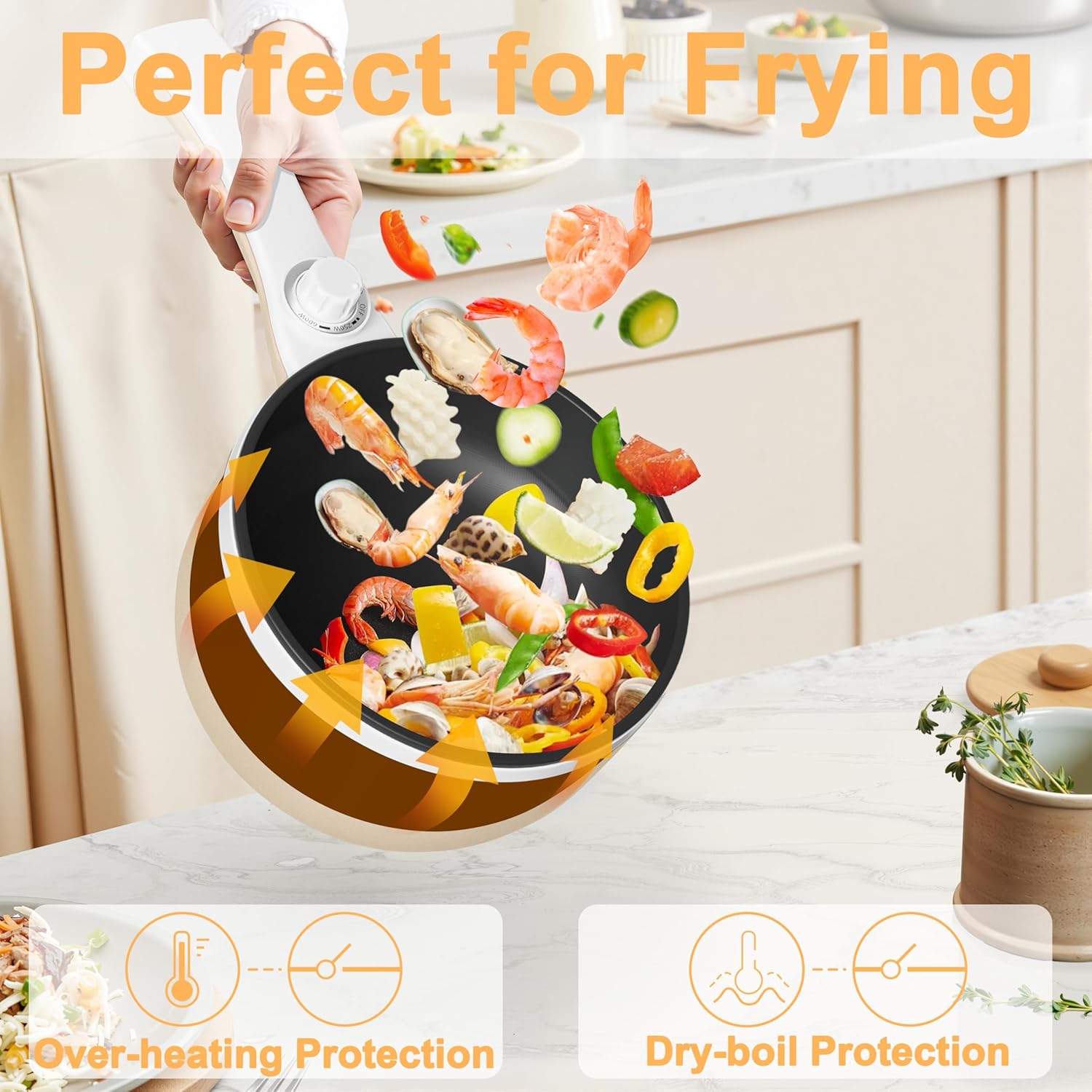 1760370792_Dezin-Hot-Pot-Electric-Upgraded-Non-Stick-Saute-Pan-Rapid-Noodles-Electric-Pot-1.5L-Mini-Portable-Hot-Pot-for-Steak-Egg-Fried-Rice-Ramen-Oatmeal-Soup-with-Power-Adjustment.jpg Dezin Hot Pot Electric Upgraded, Non-Stick Sauté Pan, Rapid Noodles Electric Pot, 1.5L Mini Portable Hot Pot for Steak, Egg, Fried Rice, Ramen, Oatmeal, Soup with Power Adjustment - Image 3