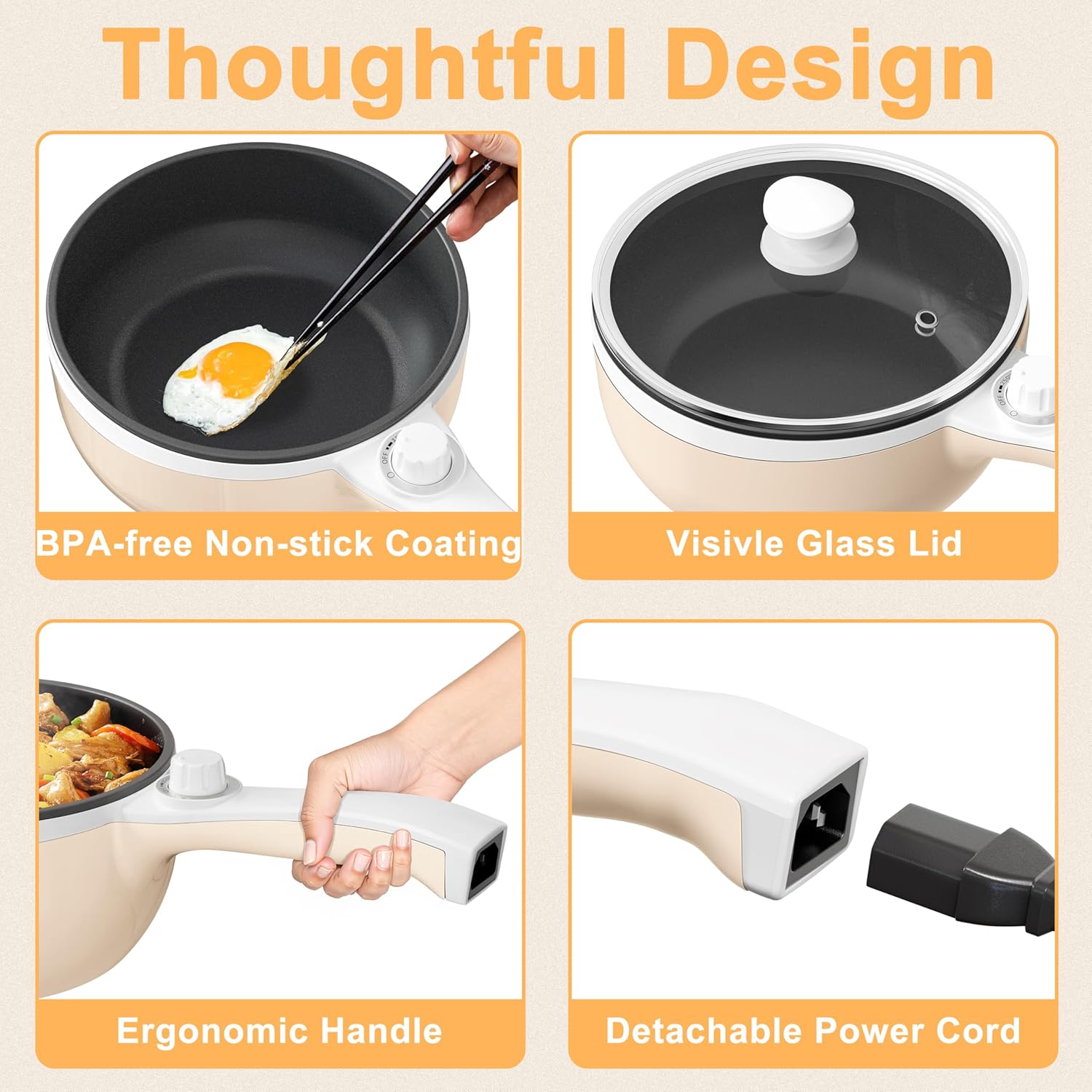 1760370801_Dezin-Hot-Pot-Electric-Upgraded-Non-Stick-Saute-Pan-Rapid-Noodles-Electric-Pot-1.5L-Mini-Portable-Hot-Pot-for-Steak-Egg-Fried-Rice-Ramen-Oatmeal-Soup-with-Power-Adjustment.jpg Dezin Hot Pot Electric Upgraded, Non-Stick Sauté Pan, Rapid Noodles Electric Pot, 1.5L Mini Portable Hot Pot for Steak, Egg, Fried Rice, Ramen, Oatmeal, Soup with Power Adjustment - Image 8