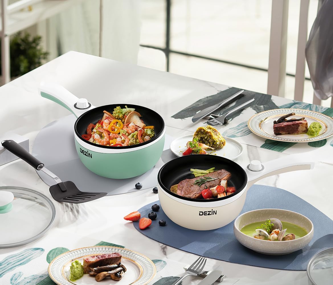 1760370803_Dezin-Hot-Pot-Electric-Upgraded-Non-Stick-Saute-Pan-Rapid-Noodles-Electric-Pot-1.5L-Mini-Portable-Hot-Pot-for-Steak-Egg-Fried-Rice-Ramen-Oatmeal-Soup-with-Power-Adjustment.jpg Dezin Hot Pot Electric Upgraded, Non-Stick Sauté Pan, Rapid Noodles Electric Pot, 1.5L Mini Portable Hot Pot for Steak, Egg, Fried Rice, Ramen, Oatmeal, Soup with Power Adjustment - Image 9