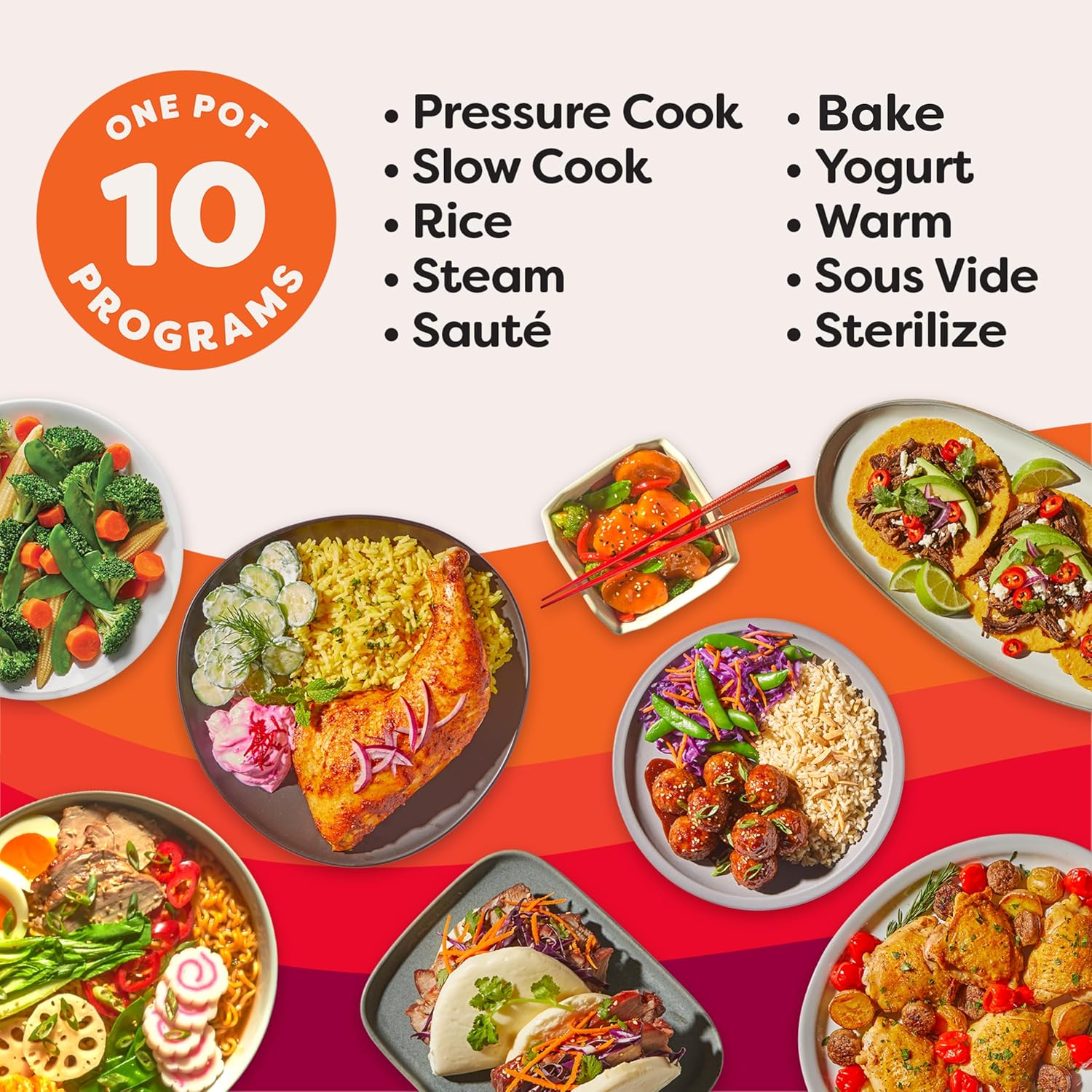 1760373440_Instant-Pot-Pro-10-in-1-Pressure-Cooker-Slow-Cooker-RiceGrain-Cooker-Steamer-Saute-Sous-Vide-Yogurt-Maker-Sterilizer-and-Warmer-Includes-App-With-Over-800-Recipes-Black-6-Quart.jpg Instant Pot Pro 10-in-1 Pressure Cooker, Slow Cooker, Rice/Grain Cooker, Steamer, Sauté, Sous Vide, Yogurt Maker, Sterilizer, and Warmer, Includes App With Over 800 Recipes, Black, 6 Quart - Image 3