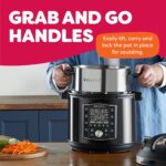 Instant Pot Pro 10-in-1 Pressure Cooker, Slow Cooker, Rice/Grain Cooker, Steamer, Sauté, Sous Vide, Yogurt Maker, Sterilizer, and Warmer, Includes App With Over 800 Recipes, Black, 6 Quart - Image 5