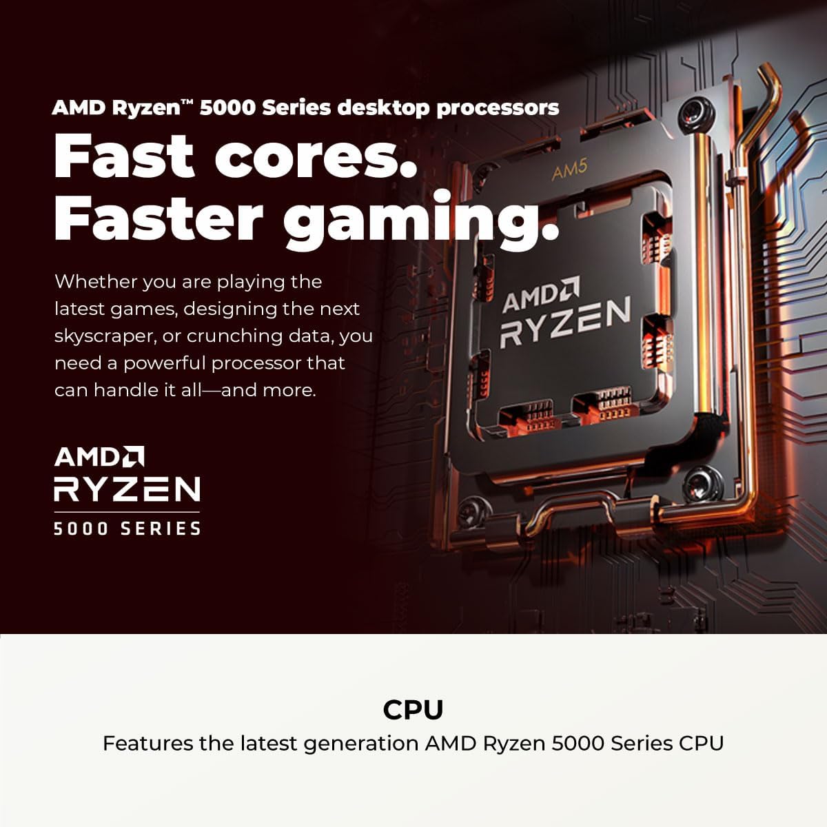 1760375730_CyberPowerPC-Gamer-Master-Gaming-PC-AMD-Ryzen-5-5500-3.6GHz-Radeon-RX-6400-4GB-16GB-DDR4-500GB-PCIe-Gen4-SSD-WiFi-Ready-Windows-11-Home-GMA3100A.jpg CyberPowerPC Gamer Master Gaming PC, AMD Ryzen 5 5500 3.6GHz, Radeon RX 6400 4GB, 16GB DDR4, 500GB PCIe Gen4 SSD, WiFi Ready & Windows 11 Home (GMA3100A) - Image 6