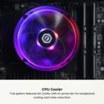 CyberPowerPC Gamer Master Gaming PC, AMD Ryzen 5 5500 3.6GHz, Radeon RX 6400 4GB, 16GB DDR4, 500GB PCIe Gen4 SSD, WiFi Ready & Windows 11 Home (GMA3100A) - Image 8
