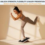 TEMI Slant Board for Calf-Stretching - Wooden Incline Wedge Stretcher for Squats, Foot & Ankle Mobility, Portable Fitness Equipment, Balance Block for Heel Stretch - Image 8